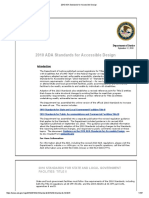 2010 ADA Standards For Accessible Design