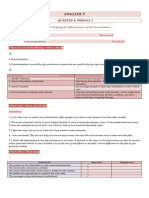 English 9 - Quarter 4 Module 1 Answer Key