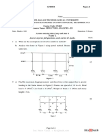 B G192032 Pages:4: Assume Missing Data If Any and State It Answer Any Two Full Questions, Each Carries 15 Marks