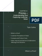 Chap 10 Pricing - Understanding and Capturing Customer Value