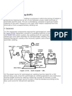 Saw Weld Procedure