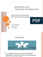 2 - Dilemma and Foundation of Morality