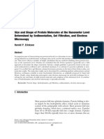 Size and Shape of Proteins - KDa To NM