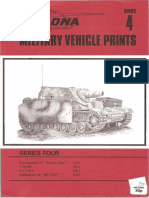 Modell & Allied Publications - Bellona Military Vehicle Prints 04 - Sturmpanzer IV 'Brummbar' (Grizzly Bear)