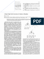 A Rapid, High-Yield Conversion of Codeine To Morphine