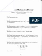 SMO 2010 Junior Solution