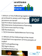 Geography CH 4 MCQS