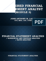 Chartered Financial Management Analyst: (Module 3)