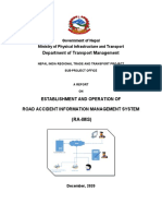 Road Accident Information Management System (RA-IMS)