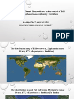 Biological Control of Hyphantria Cunea