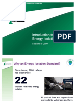 Introduction To The Energy Isolation Standard FINAL