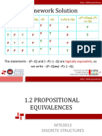 MTK3013-Chapter1.2 Propositional Equivalences Updated