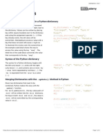 Learn Python 3: Dictionaries Cheatsheet - Codecademy