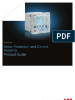 ABB Motor Protection and Control REM615 Products