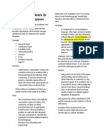 Academic VS Non-Academic