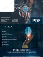 Fresh and Rotten Fruit Classification: Using Deep Learning