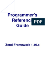 Zend Framework 1-10-x en