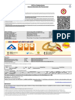 Irctcs E-Ticketing Service Electronic Reservation Slip (Personal User)