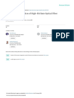 Study and Optimization of High-Bit Rate Optical Fi