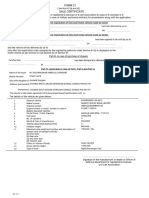 Sale Certificate Form 21