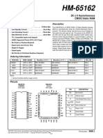 Features Description: 2K X 8 Asynchronous CMOS Static RAM