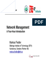 Network Management Introduction