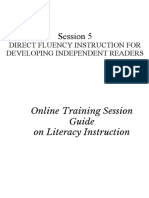 LAC Session Guide (Online) - Direct Fluency Instruction For Developing Independent Readers