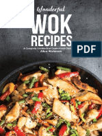 Wonderful Wok Recipes A Complete Cookbook of Down-Home Dish Ideas by Alice Waterson