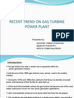 Recent Trend On Gas Turbine