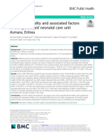 Neonatal Mortality and Associated Factors