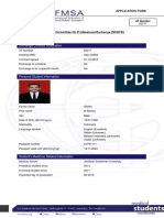 Exchange Contract Information: AF Number