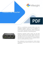 Industrial Router: UR35 Datasheet