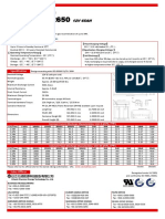 GP Series: Valve Regulated Lead Acid Battery