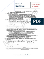 STD 12 Computer Chapter 11 File Handling in Java