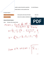 Types of Statistics