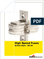 High Speed Fuses: British Style - BS 88