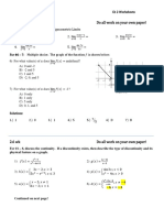 2.3 Worksheet Do All Work On Your Own Paper!