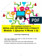 Media and Information Literacy Quarter4 - Week1-2