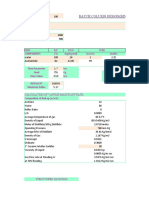 Standard Spreadsheet For Batch Column