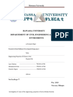 Engineering Proporties of Komice (Pumice) Soil