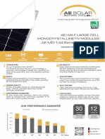 Solar Module German Brand AE MD-530W-550W-144