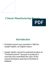 Cément Manufacturing Process