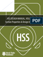 V1-Section Properties Design Information