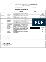 For Barangay Revised RPRH Kra Report Template