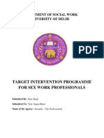 Targetted Intervention Program For Sex Work Professionals