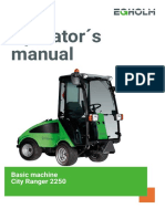 Operator S Manual: Basic Machine City Ranger 2250