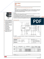 Safety Relays C572: Ordering Details