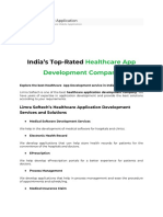 Health Care Mobile Application