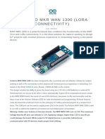 Arduino MKR Wan 1300 (Lora Connectivity) : SAMD21