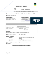 MSDS Super Lube Gear Oil